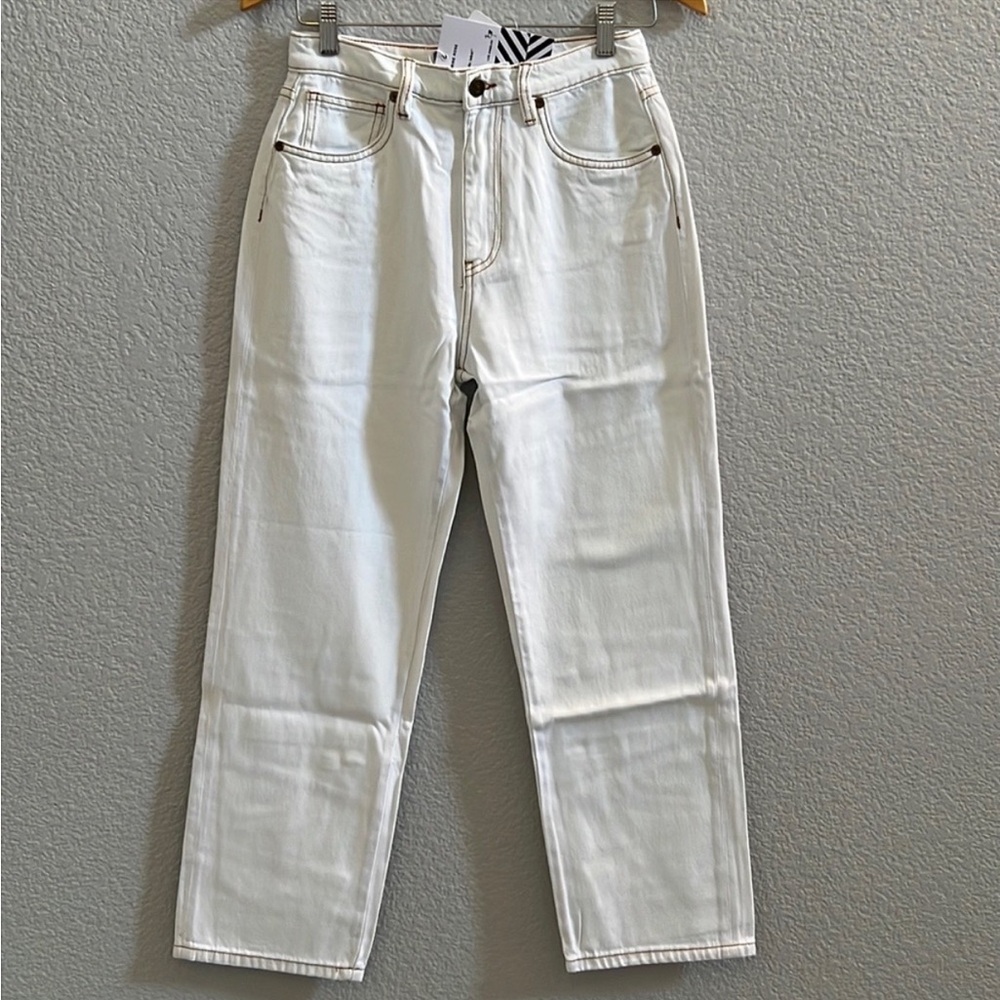 Anthropologie white jeans